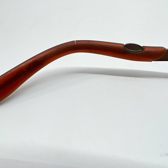 Faconnable Metal Frame Eyeglasses Rectangle Frame Temple Pads need replaced 8741 - Picture 6 of 8